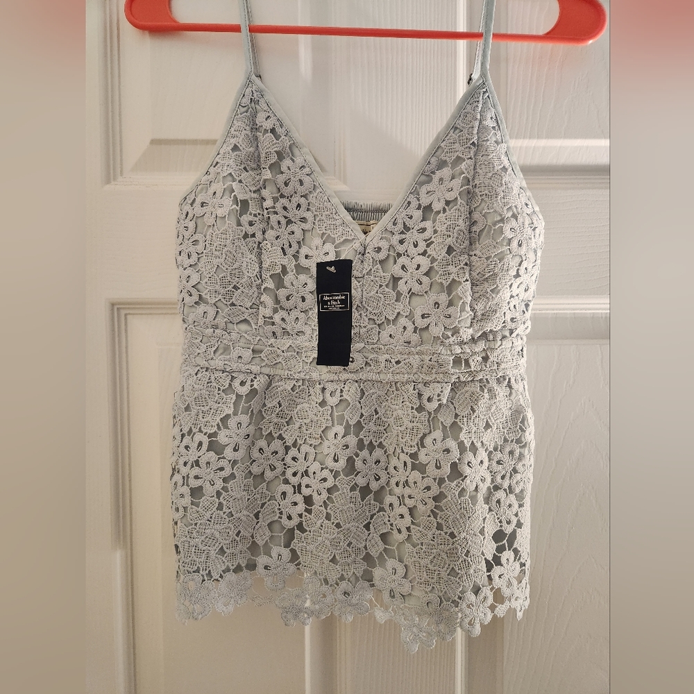 Abercrombie peplum top